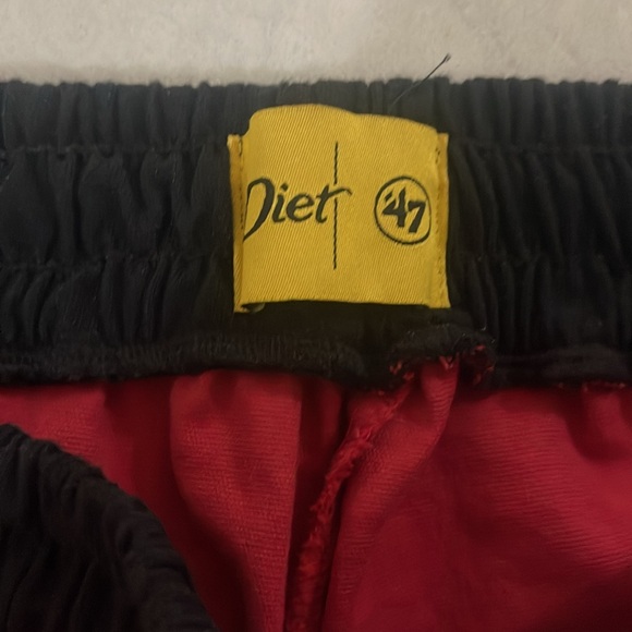 Diet starts Monday x 47 brand collab Washington Nationals shorts. Small  bnwot - Picture 4 of 8